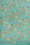 Mint Green Crepe Unstitched Salwar Suit With Crepe Dupatta