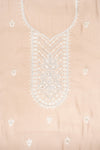 Tussar Muslin Unstitched Suit Salwar With Muslin Dupatta