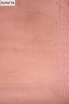 Gajari Muslin Unstitched Salwar Suit With Muslin Dupatta