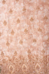 Tussar Organza Unstitched Salwar Suit With Chiffon Dupatta