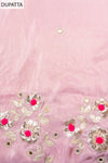 Onion Tissue Unstitched Salwar Suit With Tissue Dupatta