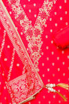 Rani Cotton Unstitched Salwar Suit With Cotton Dupatta