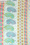 Rama Cotton Unstitched Salwar Suit With Cotton Dupatta