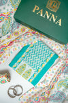 Rama Cotton Unstitched Salwar Suit With Cotton Dupatta