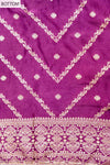 Garnet Cotton Unstitched Salwar Suit With Cotton Dupatta