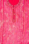 Rani Organza Unstitched Salwar Suit With Organza Dupatta
