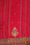Rani Cotton Unstitched Salwar Suit With Cotton Dupatta