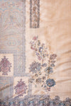Tussar Chanderi Unstitched Salwar Suit With Chanderi Dupatta