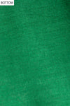 Bottle Green Crepe Unstitched Salwar Suit With Crepe Dupatta