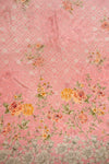 Gajari Crepe Unstitched Salwar Suit With Georgette Dupatta