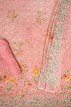 Gajari Crepe Unstitched Salwar Suit With Georgette Dupatta