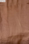 Peach Shimmer Unstitched Suit Salwar With Chinon Dupatta
