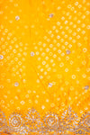 Mustard Muslin Unstitched Salwar Suit With Muslin Dupatta