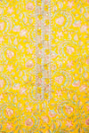 Mustard Cotton Unstitched Salwar Suit With Cotton Dupatta