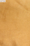 Mustard Organza Unstitched Salwar Suit With Organza Dupatta