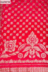 Rani Crepe Unstitched Salwar Suit With Crepe Dupatta