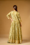 Pista Georgette Tissue Readymade Sharara Set With Shrug