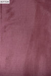Tussar Mauve Organza Unstitched Suit Salwar With Chinon Dupatta
