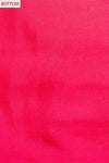 Rani Banarasi Silk Unstitched Salwar Suit With Organza Dupatta