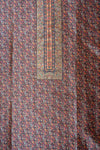 Brown Soft Twill  Unstitched Salwar Suit With Soft Twill Dupatta