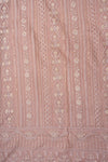Onion Georgette Unstitched Salwar Suit With Chiffon Dupatta
