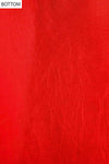 Red Cotton Unstitched Salwar Suit With Cotton Dupatta