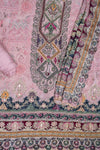 Onion Crepe Unstitched Salwar Suit With Crepe Dupatta