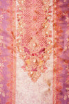 Mauve Cotton Unstitched Salwar Suit With Cotton Dupatta