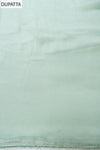 Pista Cotton Unstitched Salwar Suit With Chiffon Dupatta