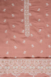 Gajari Muslin Unstitched Salwar Suit With Muslin Dupatta