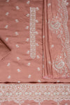 Gajari Muslin Unstitched Salwar Suit With Muslin Dupatta