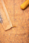 Mustard Cotton Unstitched Salwar Suit With Cotton Dupatta