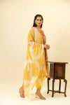 Tussar Cotton Readymade Suit And Pant With Cotton Dupatta