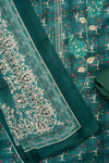 Rama Pashmina Unstitched Salwar Suit With Pashmina Dupatta