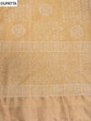 Tussar Cotton Unstitched Salwar Suit With Cotton Dupatta