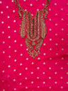 Rani Dola Unstitched Salwar Suit With Dola Dupatta