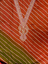 Copper Cotton Unstitched Salwar Suit With Cotton Dupatta