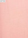 White Peach Cotton Unstitched Salwar Suit With Cotton Dupatta