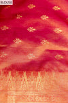 Mehndi South Silk Saree With Unstitched Blouse