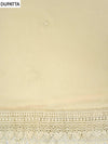 Pista Cotton Unstitched Salwar Suit Chiffon With Dupatta