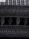 Black Cotton Unstitched Salwar Suit With Cotton Dupatta