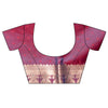 Rama Magenta South Silk Patola Printed Saree With Unstitched Blouse