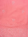 Coral Cotton Unstitched Salwar Suit With Cotton Dupatta