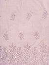 Pink Cotton Unstitched Salwar Suit With Cotton Dupatta