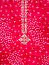 Rani Cotton Unstitched Salwar Suit With Cotton Dupatta
