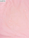 Pink Cotton Unstitched Salwar Suit With Cotton Dupatta