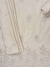 Tussar Cotton Unstitched Salwar Suit With Cotton Dupatta