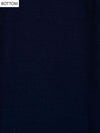 Navy Blue Cotton Unstitched Salwar Suit With Cotton Dupatta