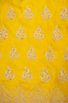 Soft Heritage Pista Soft Twill Unstitched Salwar Suit With Chiffon Dupatta