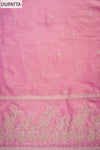 Glow Different Gajari Silk Unstitched Salwar Suit With  Silk Dupatta